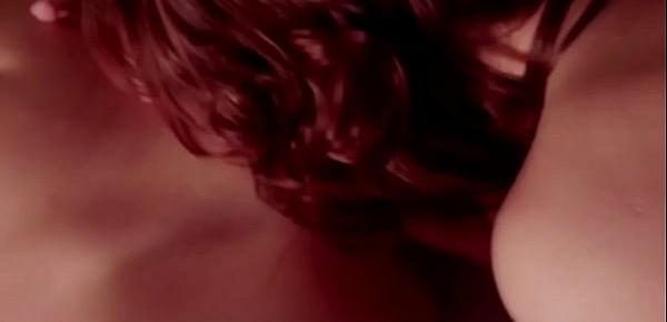 Sensual Lesbian Lovers Kissing And Connecting And enjoying